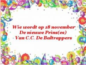 Prinsenwisseling bij c.c. De Baltrappers @ Activiteitencentrum 't Hazzo | Waalre | Noord-Brabant | Nederland