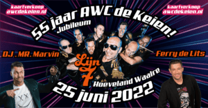 Jubileumfeest 55-jaar AWC de Keien @ Hoeveland Waalre | Waalre | Noord-Brabant | Nederland