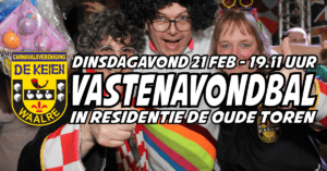 AWC de Keien Vastenavondbal in de Oude Toren @ Waalre | Noord-Brabant | Nederland