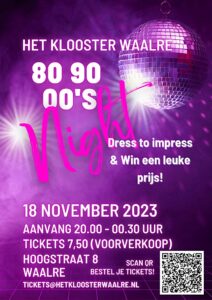 80-90-00's PARTY @ Het Klooster | Waalre | Noord-Brabant | Nederland